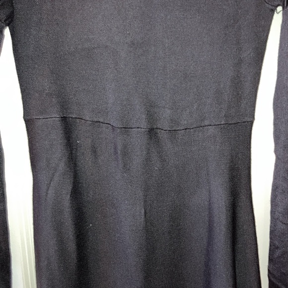 NWOT Pomander Place Black Brielle Sweater Dress Sz S - Picture 6 of 10